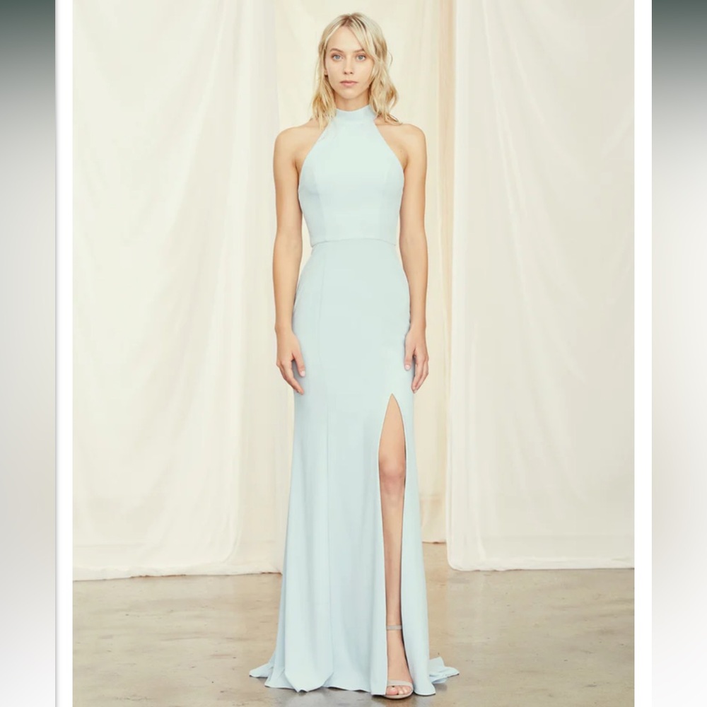 Sale Cora long halter dress (altered to a size 2)